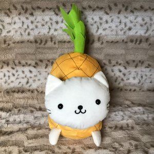NWT Nyan Nyan Nyanko Pineapple Cat Plush 🍍